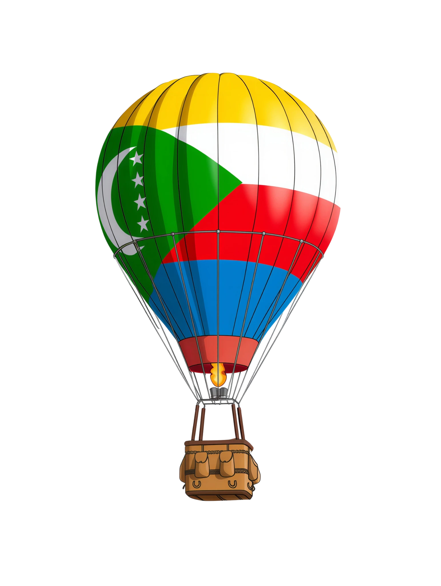 Comoros balloon