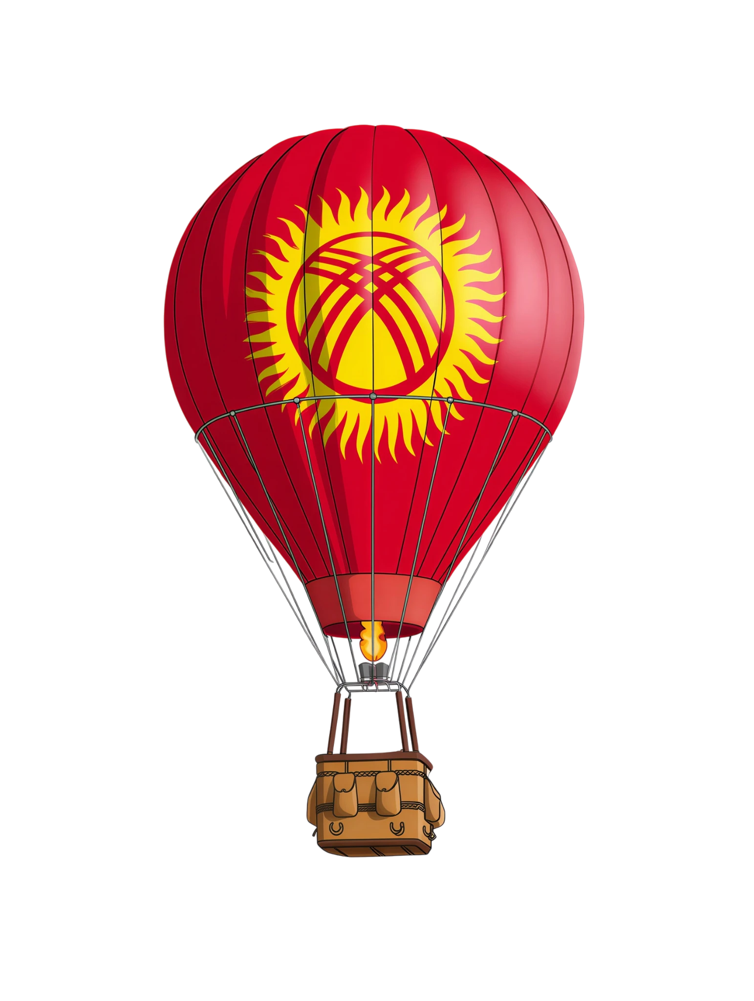 Kyrgyzstan balloon