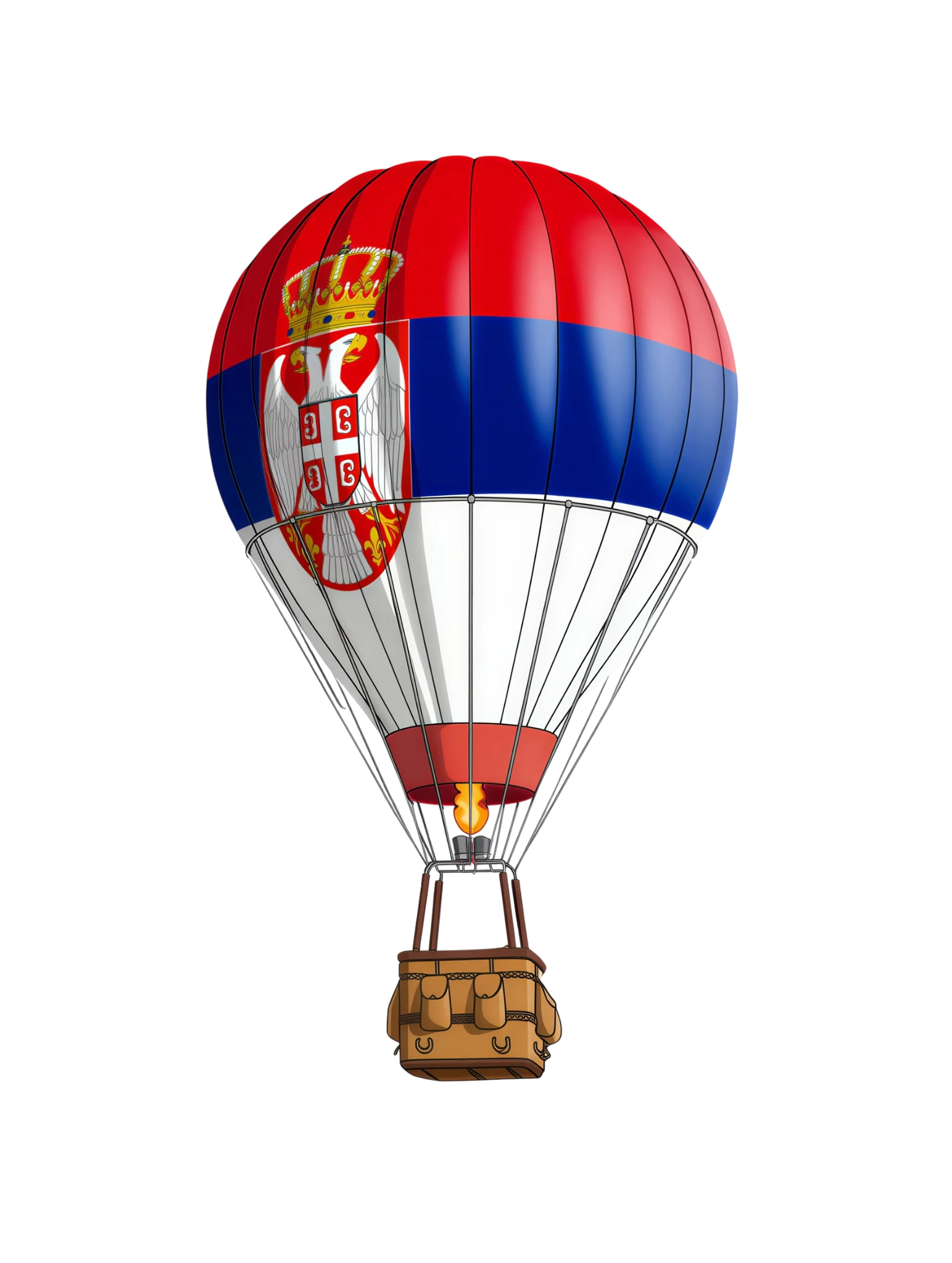 Serbia balloon