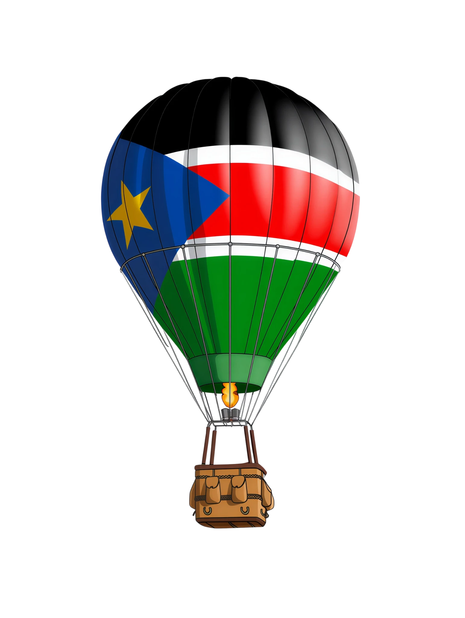 South Sudan balloon