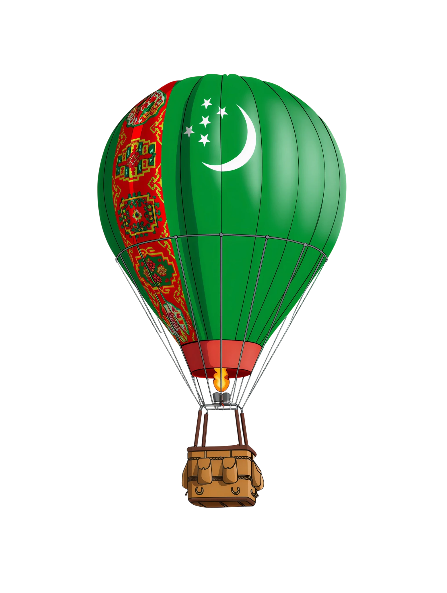 Turkmenistan balloon